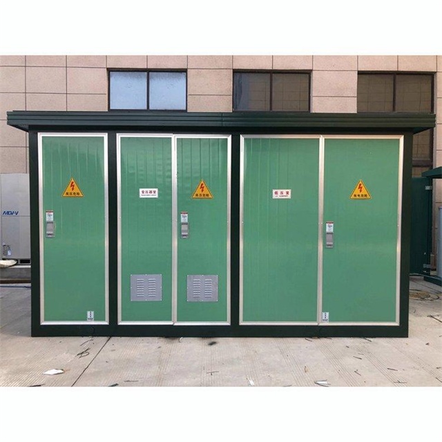 昌乐1600KVA欧式箱式变压器
